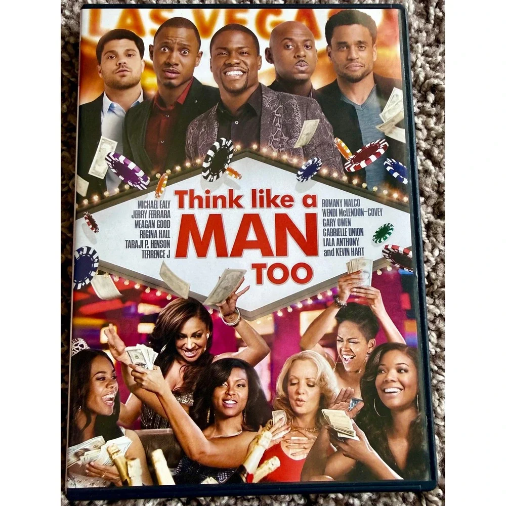 Sony Think Like a Man Too DVD Excellent Kevin Hart Comedy Las Vegas Sequel